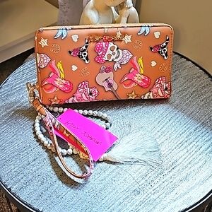 Betsy Johnson Cowboy Western Wallet